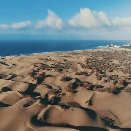 In Maspalomas With Heated Pool شاليه